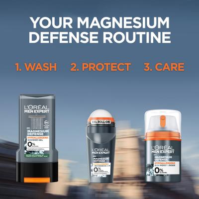 L&#039;Oréal Paris Men Expert Magnesium Defence 48H Deodorant pro muže 50 ml