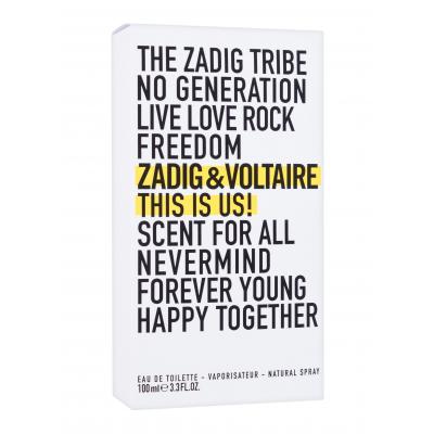 Zadig &amp; Voltaire This Is Us! Toaletní voda 100 ml