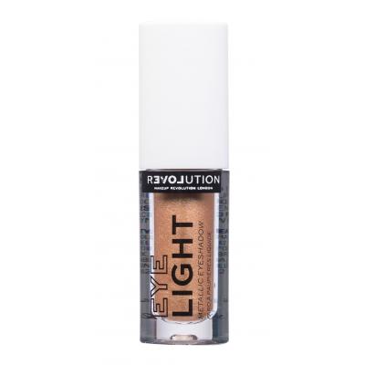 Revolution Relove Eye Light Metallic Eyeshadow Oční stín pro ženy 1,9 ml Odstín Light Up