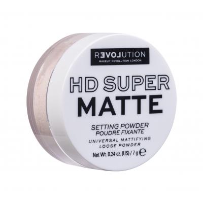 Revolution Relove HD Super Matte Setting Powder Pudr pro ženy 7 g