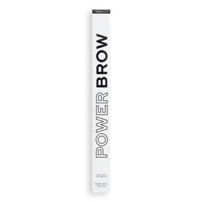 Revolution Relove Power Brow Tužka na obočí pro ženy 0,3 g Odstín Dark Brown