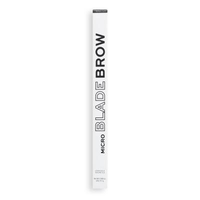 Revolution Relove Blade Brow Tužka na obočí pro ženy 0,1 g Odstín Granite