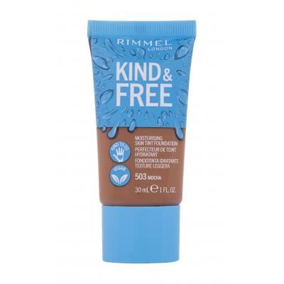 Rimmel London Kind & Free Skin Tint Foundation Make-up pro ženy 30 ml Odstín 503 Mocha