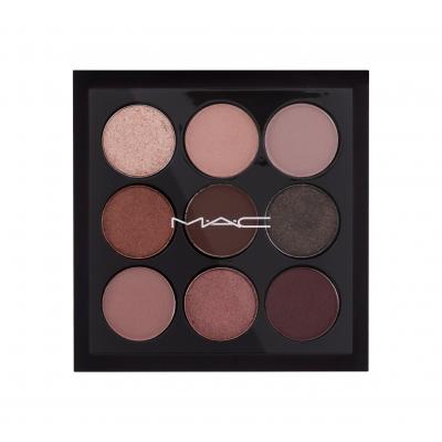 MAC Eye Shadow X 9 Oční stín pro ženy 5,85 g Odstín Burgundy Times Nine