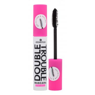 Essence Double Trouble Řasenka pro ženy 12 ml Odstín Extra Black