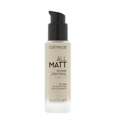 Catrice All Matt Make-up pro ženy 30 ml Odstín 010 N Neutral Light Beige