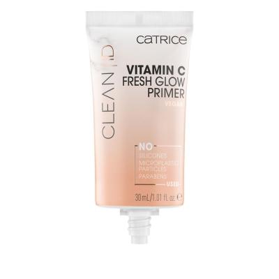 Catrice Clean ID Vitamin C Fresh Glow Primer Báze pod make-up pro ženy 30 ml