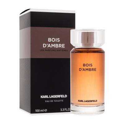 Karl Lagerfeld Les Parfums Matières Bois d'Ambre Toaletní voda pro muže 100 ml