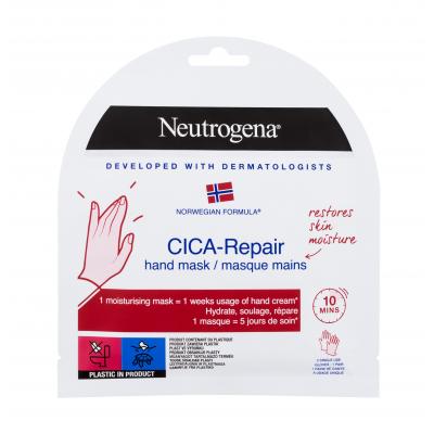 Neutrogena Norwegian Formula Cica-Repair Hydratační rukavice 1 ks