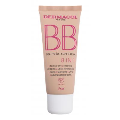 Dermacol BB Beauty Balance Cream 8 IN 1 SPF15 BB krém pro ženy 30 ml Odstín 1 Fair