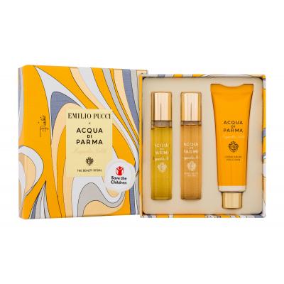 Acqua di Parma Le Nobili Magnolia Nobile Dárková kazeta parfémovaná voda 12 ml + parfém na vlasy 12 ml + krém na ruce 30 ml