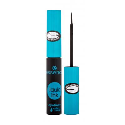 Essence Liquid Ink Eyeliner Waterproof Oční linka pro ženy 3 ml Odstín Black