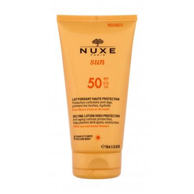 NUXE Sun High Protection Melting Lotion SPF50 Opalovací přípravek na tělo pro ženy 150 ml