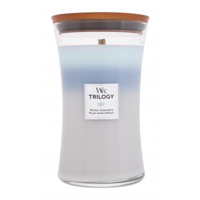 WoodWick Trilogy Woven Comforts Vonná svíčka 610 g