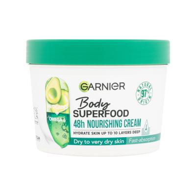 Garnier Body Superfood 48h Nourishing Cream Avocado Oil + Omega 6 Tělový krém pro ženy 380 ml