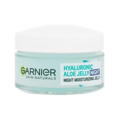 Garnier Skin Naturals Hyaluronic Aloe Night Moisturizing Jelly Pleťový gel pro ženy 50 ml