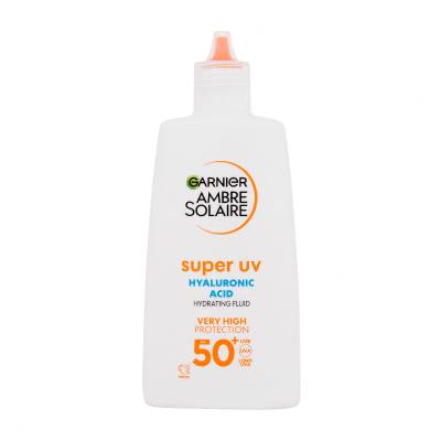 Garnier Ambre Solaire Super UV Hyaluronic Acid SPF50+ Opalovací přípravek na obličej 40 ml