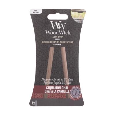 WoodWick Cinnamon Chai Auto Reeds Vůně do auta Náplň 1 ks