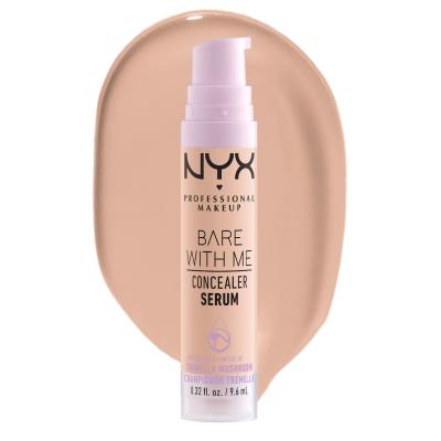 NYX Professional Makeup Bare With Me Serum Concealer Korektor pro ženy 9,6 ml Odstín 02 Light
