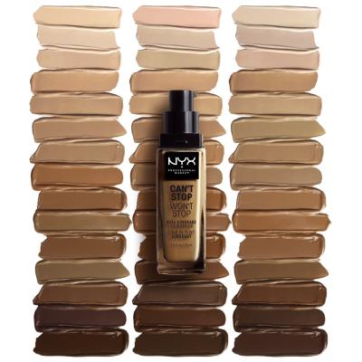 NYX Professional Makeup Can&#039;t Stop Won&#039;t Stop Make-up pro ženy 30 ml Odstín 09 Medium Olive