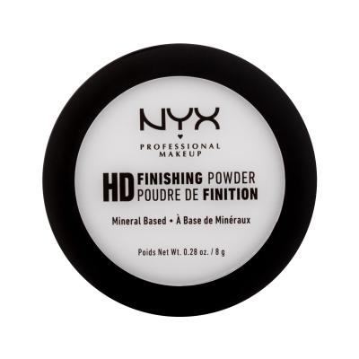 NYX Professional Makeup High Definition Finishing Powder Pudr pro ženy 8 g Odstín 01 Translucent