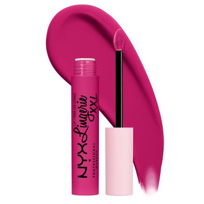 NYX Professional Makeup Lip Lingerie XXL Rtěnka pro ženy 4 ml Odstín 19 Pink Hit