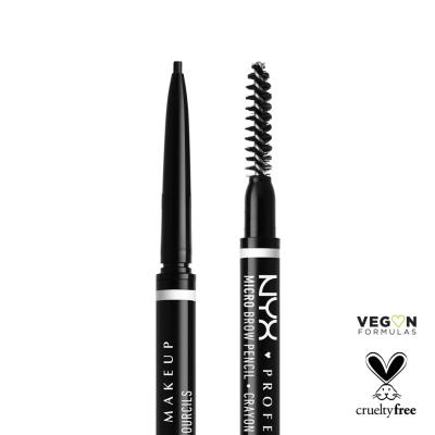 NYX Professional Makeup Micro Brow Pencil Tužka na obočí pro ženy 0,09 g Odstín 08 Black
