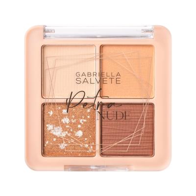 Gabriella Salvete Petra Nude Eyeshadow Palette Oční stín pro ženy 7 g Odstín Nude Heels