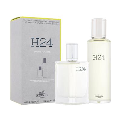 Hermes H24 Dárková kazeta toaletní voda 30 + toaletní voda náplň 125 ml