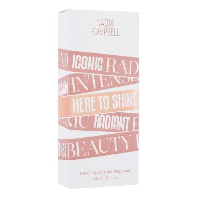 Naomi Campbell Here To Shine Toaletní voda pro ženy 30 ml