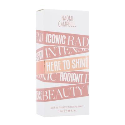 Naomi Campbell Here To Shine Toaletní voda pro ženy 15 ml