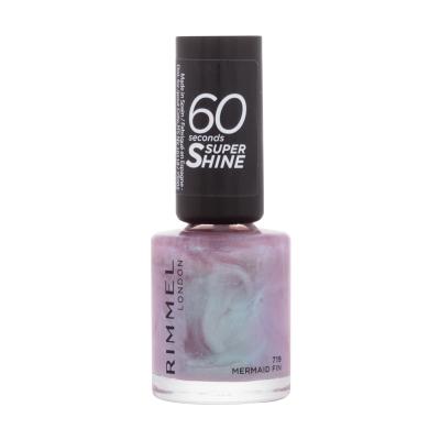 Rimmel London 60 Seconds Super Shine Lak na nehty pro ženy 8 ml Odstín 719 Mermaid Fin