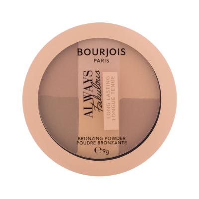 BOURJOIS Paris Always Fabulous Bronzing Powder Bronzer pro ženy 9 g Odstín 001 Medium