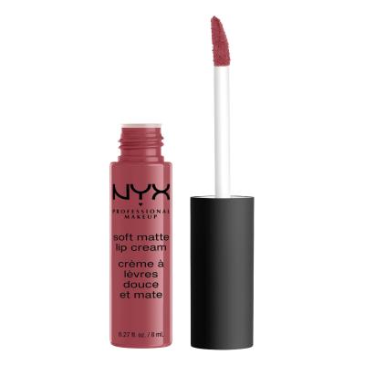 NYX Professional Makeup Soft Matte Lip Cream Rtěnka pro ženy 8 ml Odstín 25 Budapest