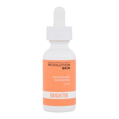 Revolution Skincare Brighten Encapsulated Resveratrol Serum Pleťové sérum pro ženy 30 ml