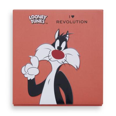 I Heart Revolution Looney Tunes Eyeshadow Palette Oční stín pro ženy 9 g Odstín Sylvester