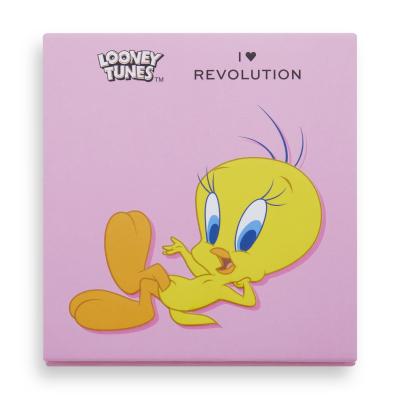 I Heart Revolution Looney Tunes Eyeshadow Palette Oční stín pro ženy 9 g Odstín Tweety