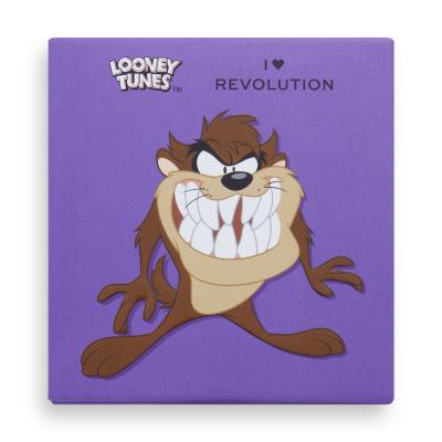 I Heart Revolution Looney Tunes Eyeshadow Palette Oční stín pro ženy 9 g Odstín Taz