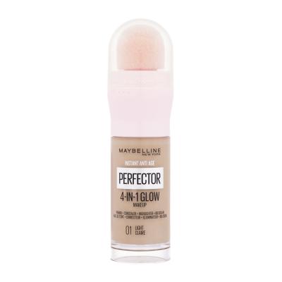 Maybelline Instant Anti-Age Perfector 4-In-1 Glow Make-up pro ženy 20 ml Odstín 01 Light