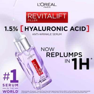 L&#039;Oréal Paris Revitalift Filler HA 1,5% Pleťové sérum pro ženy 30 ml