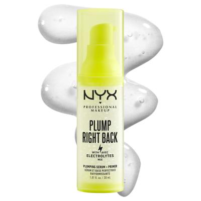 NYX Professional Makeup Plump Right Back Plumping Serum + Primer Báze pod make-up pro ženy 30 ml