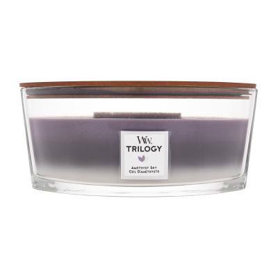 WoodWick Trilogy Amethyst Sky Vonná svíčka 453,6 g