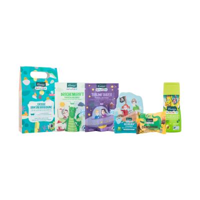 Kneipp Kids Big Bath Surprise Pirates & Dragon Knights Edition Dárková kazeta sprchový gel Dragon Power 200 ml + sůl do koupele Dream Driver 40 g + sůl do koupele Dragon Power 40 g + pěna do koupele Pirate 40 ml + bomba do koupele Magic Dragon 80 g