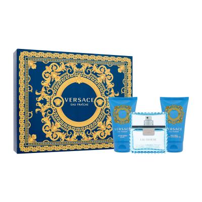 Versace Man Eau Fraiche SET1 Dárková kazeta toaletní voda 50 ml + sprchový gel 50 ml + balzám po holení 50 ml