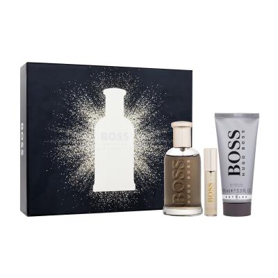 HUGO BOSS Boss Bottled SET1 Dárková kazeta parfémovaná voda 100 ml + parfémovaná voda 10 ml + sprchový gel 100 ml