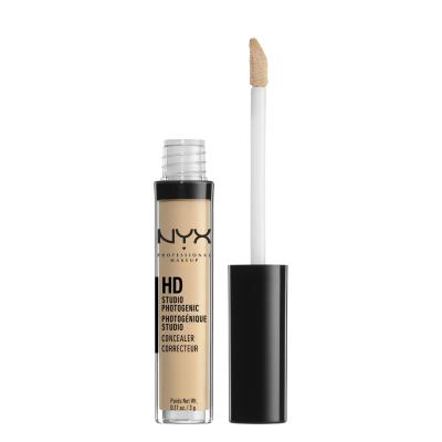NYX Professional Makeup HD Concealer Korektor pro ženy 3 g Odstín 04 Beige