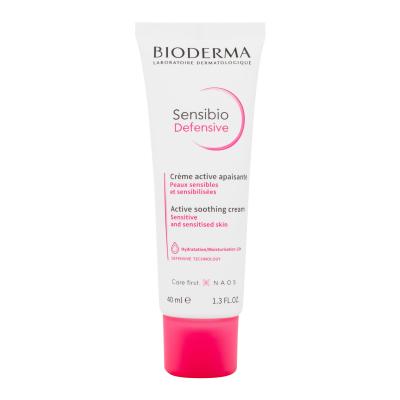 BIODERMA Sensibio Defensive Active Soothing Cream Denní pleťový krém pro ženy 40 ml