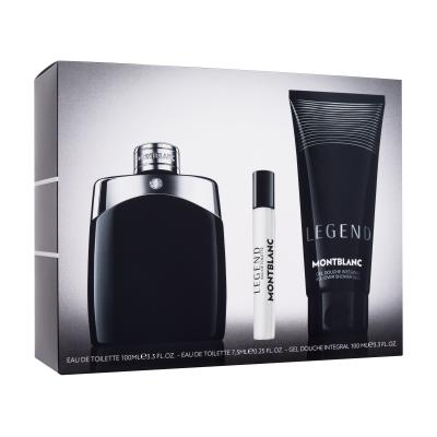 Montblanc Legend SET1 Dárková kazeta toaletní voda 100 ml + sprchový gel 100 ml + toaletní voda 7,5 ml