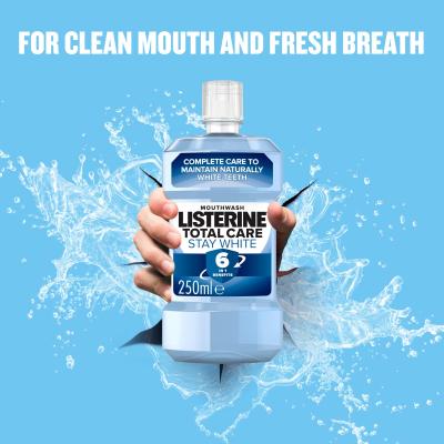 Listerine Total Care Stay White Mouthwash 6 in 1 Ústní voda 250 ml
