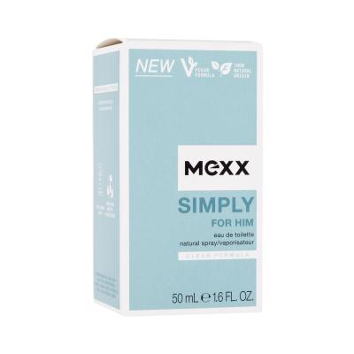 Mexx Simply Toaletní voda pro muže 50 ml